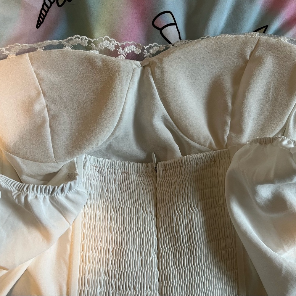 Elegant Victorian Style Corset Blouse - Picture 7 of 9